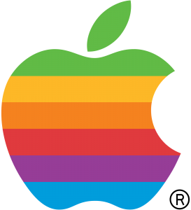 This is the Apple Rainbow Logo