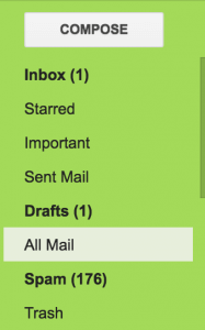 Gmail Folders