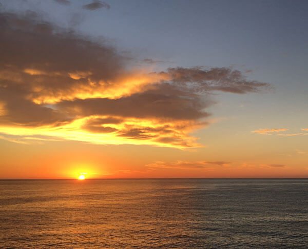 Sunrise in Cabo San Lucas