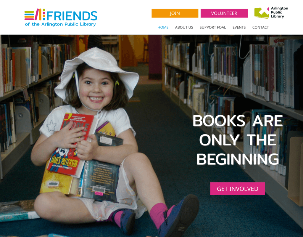 Friends of the Arlington Public Library Website