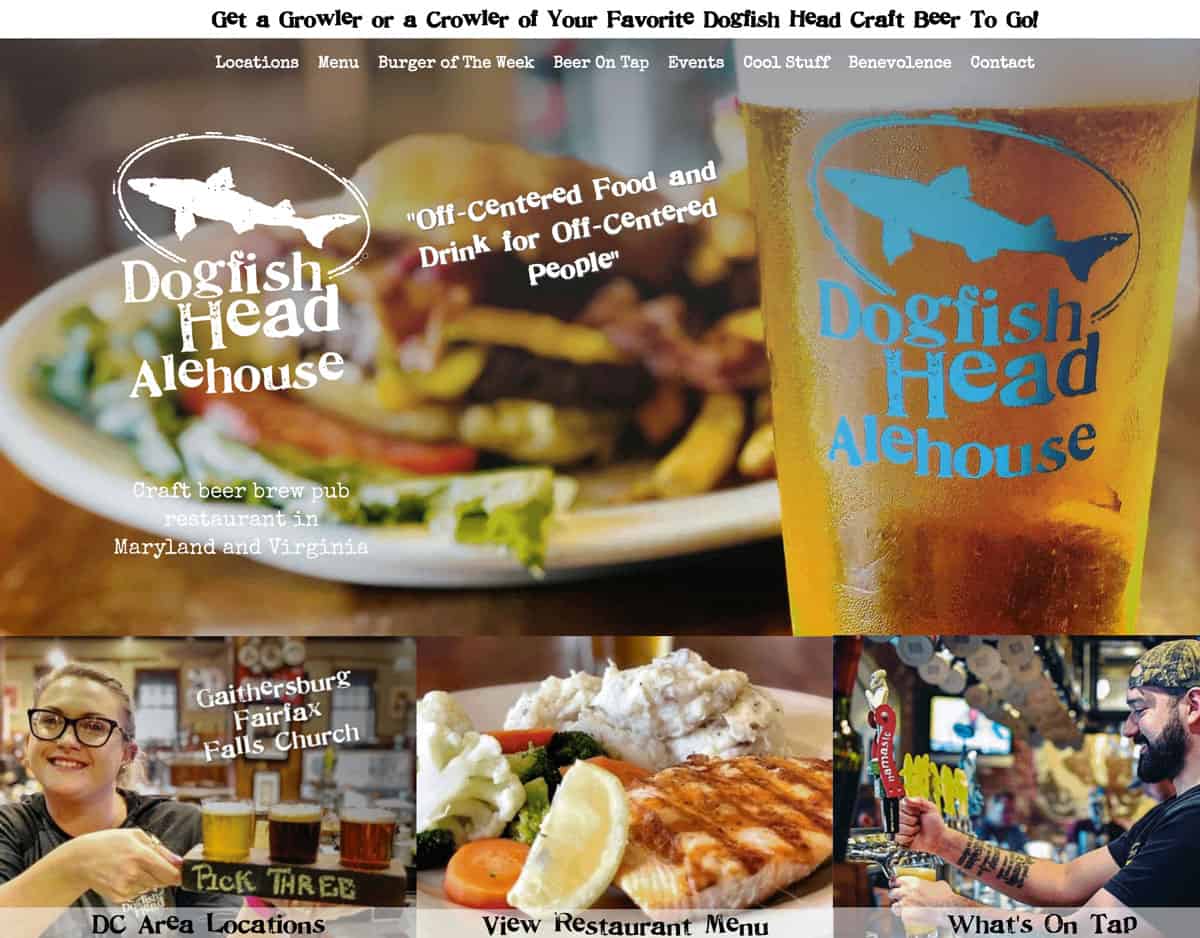 Dogfish Head Alehouse Design TLC