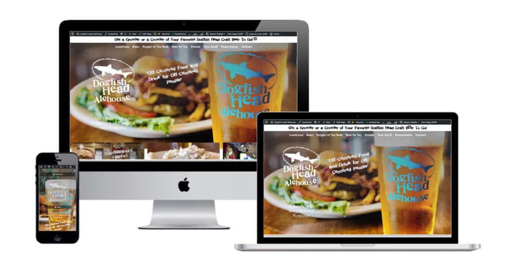 Dogfish Head Alehouse Restaurant Website 