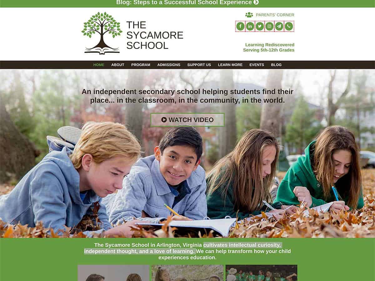 The Sycamore School Website