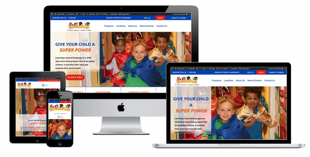 CommuniKids Preschool New WordPress Website
