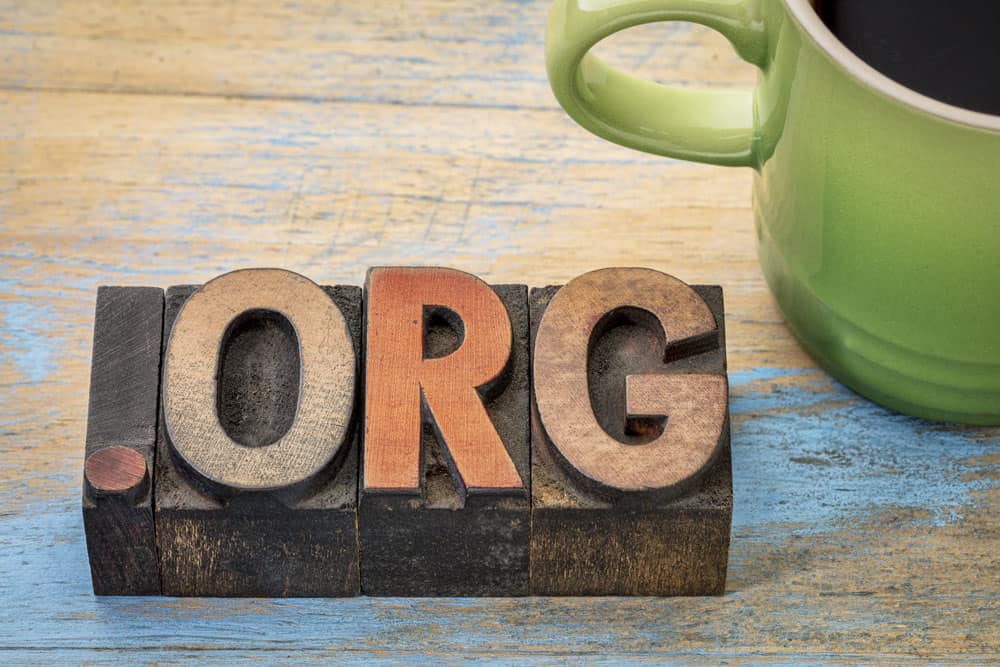.org top level domain for nonprofits