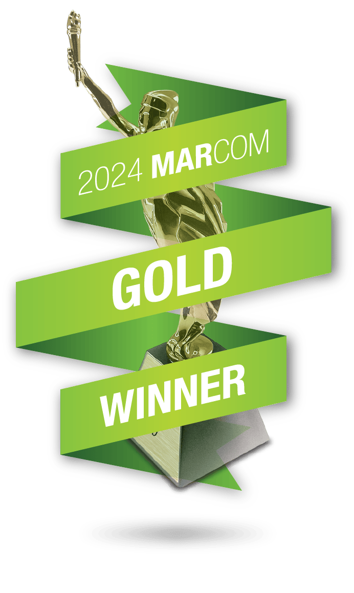 MarCom Gold Award Logo