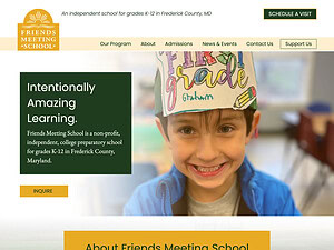 Friends Meeting School New Homepage