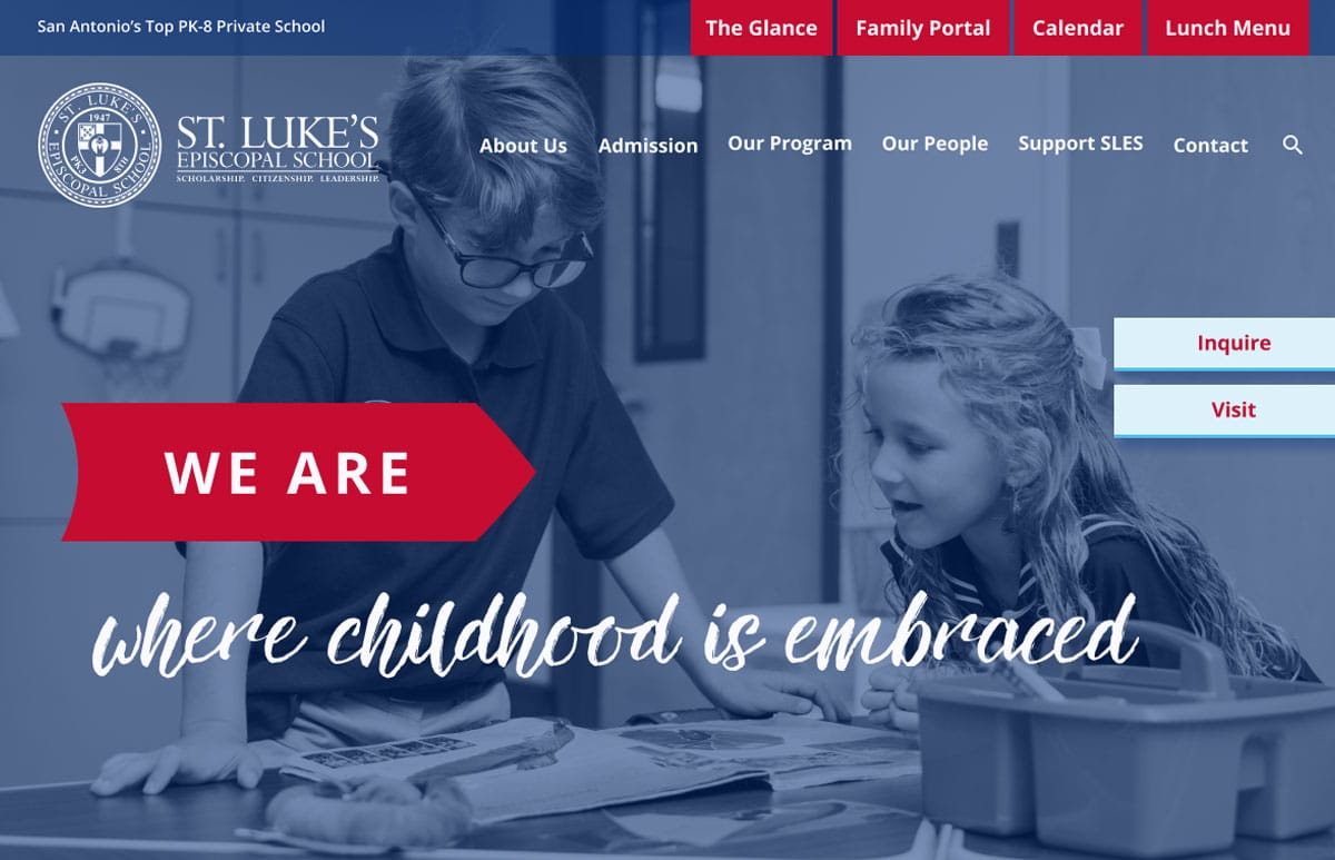 St. Luke's Website