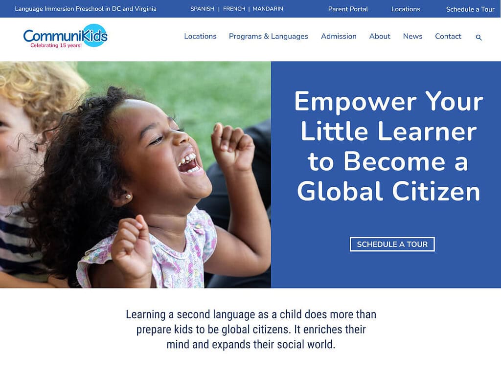 New CommuniKids homepage
