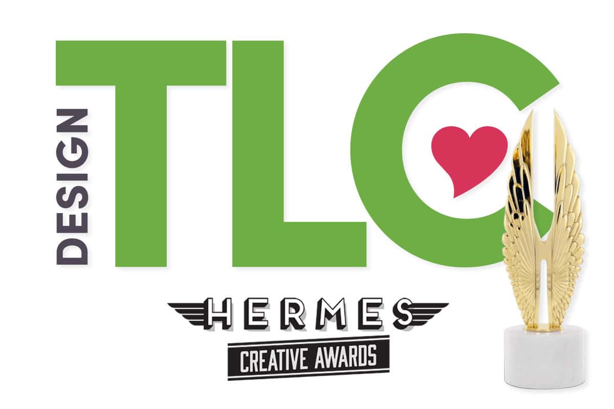 Design TLC and Hermes Creative Award Logos