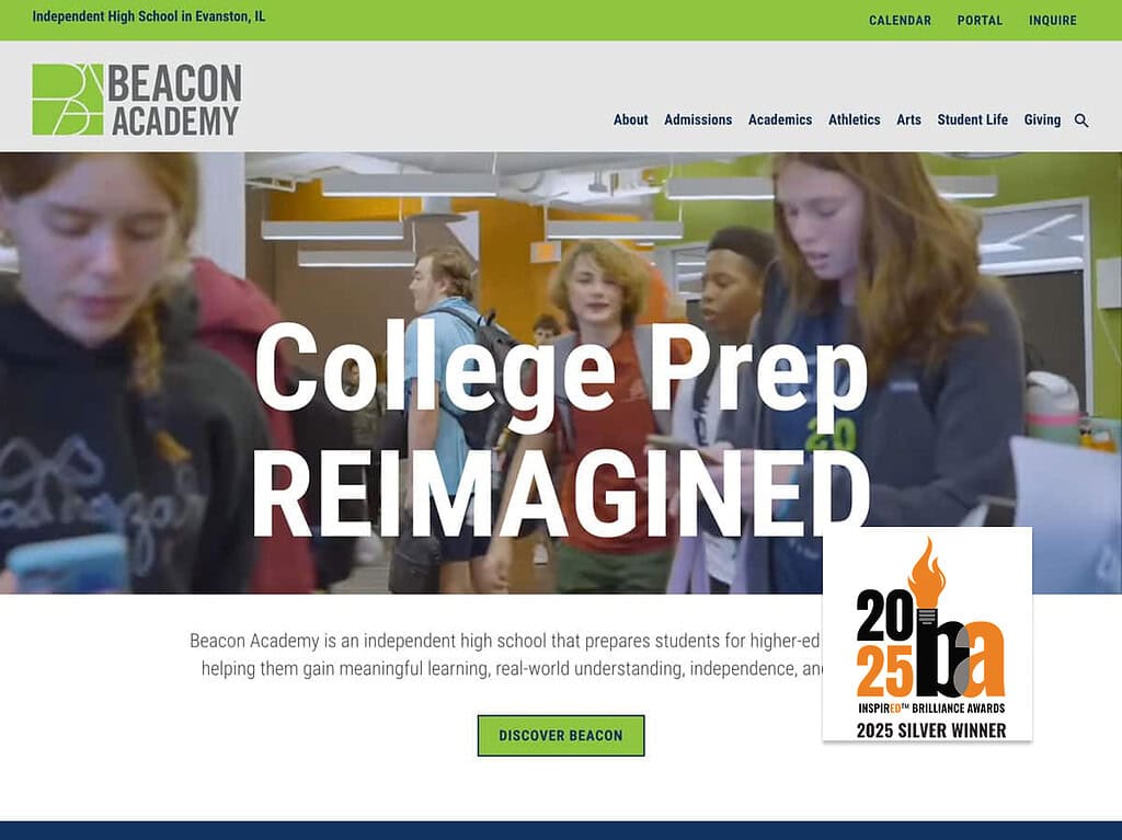 Beacon Academy Website Award