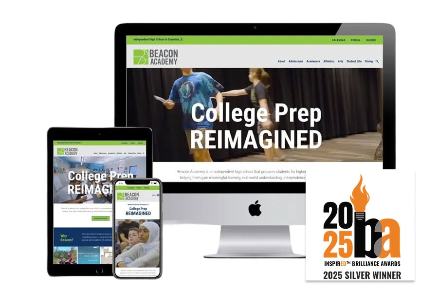Beacon Academy Website Homepage