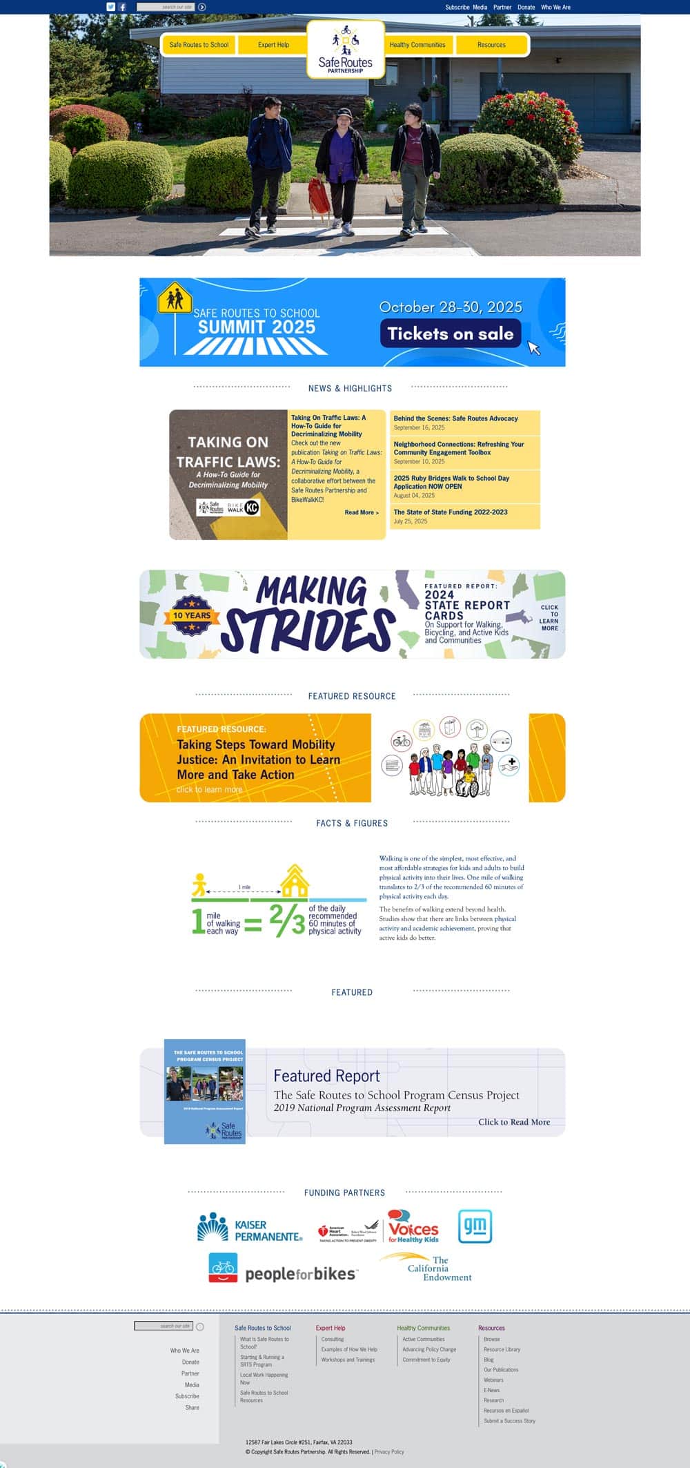 Old Safe Routes Website